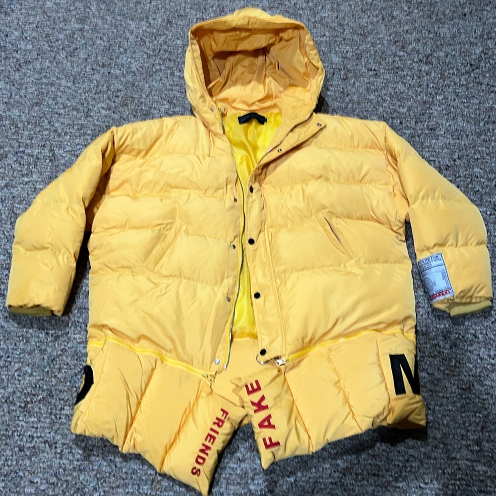 Fake friends, bomber, winter coat made by Mandela play